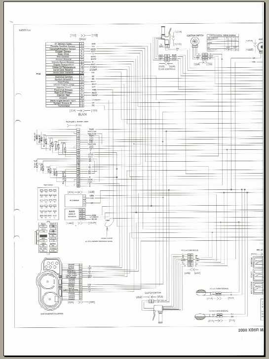 Buell Firebolt XB9R, parts catalog and service manual Spare Parts