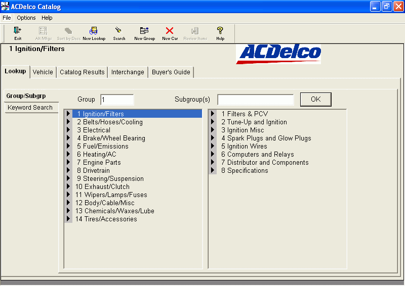 ACDelco Catalog, spare parts catalog, ACDelco Catalog spare parts ...