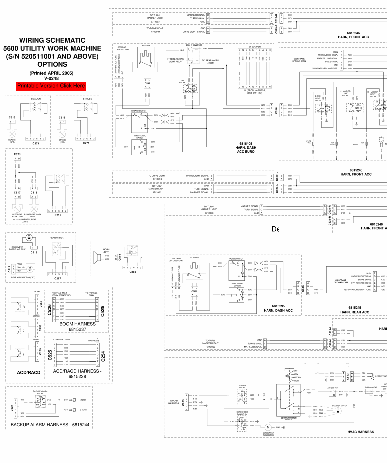 Bobcat Toolcat Work Machines, Service Manuals and Operation