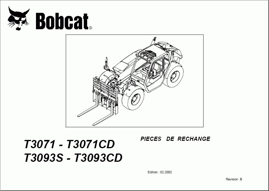 Bobcat Telescopic Handlers, spare parts catalog for Bobcat Telescopic