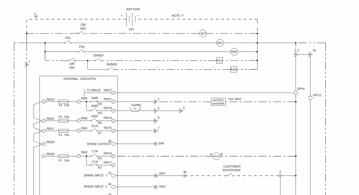 Caterpillar Key Switch Wiring Diagram