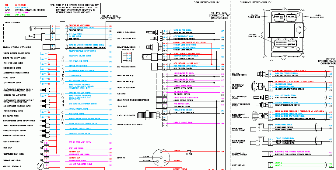 Cummins ISB 4 & ISBe Wiring Diagrams, wiring diagrams and fault code ...