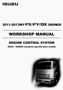 Isuzu Engine 6uz1 Euro 5 Repair Manual For Isuzu Engines 6uz1 Euro 5 Pdf Isuzu Engine 6uz1 Euro 5 Service Manual Spare Parts Catalogs Service Manual Workshop Manuals Service Information Wiring Circuits