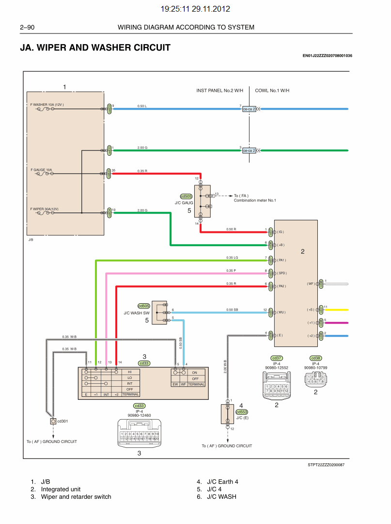 Hino Wiring Schematics