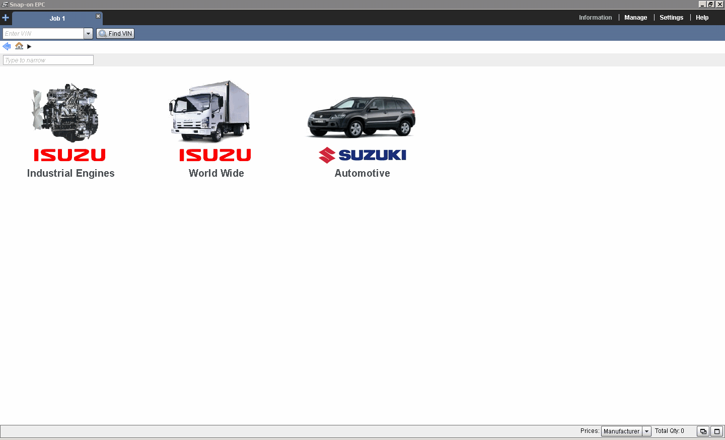 Isuzu catalog online