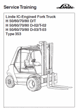 Linde 394 service manual